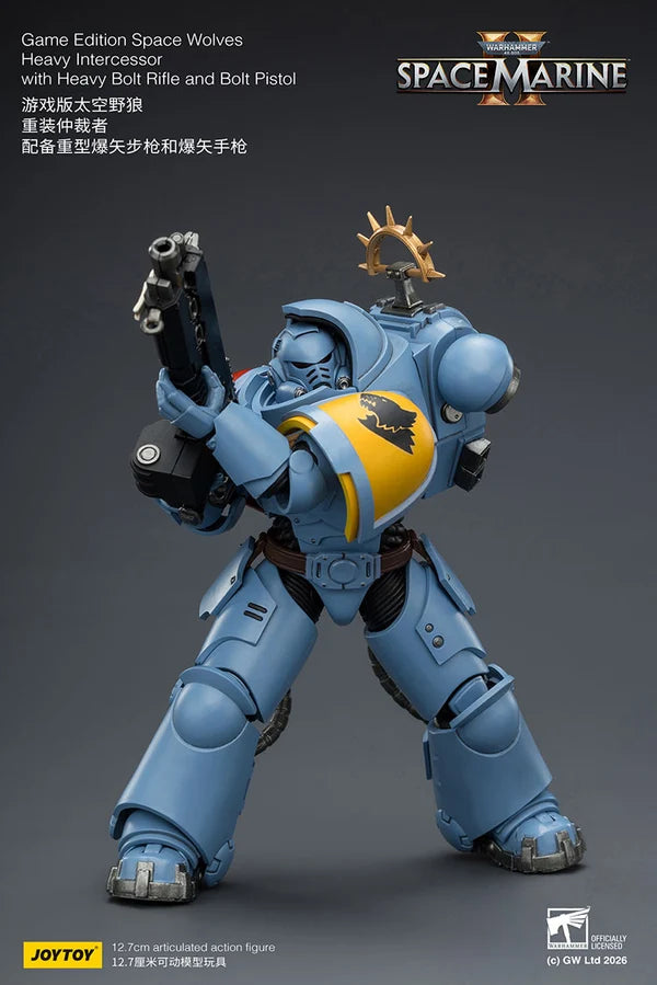 Game Edition Space Wolves Heavy Intercessor with Heavy Bolt Rifle and Bolt Pistol