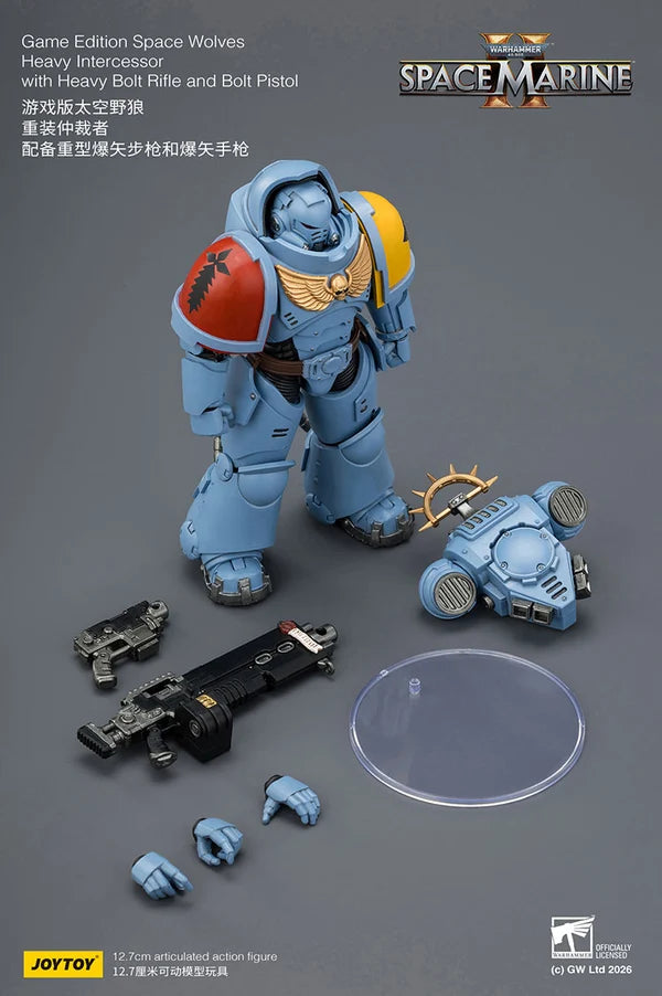 Game Edition Space Wolves Heavy Intercessor with Heavy Bolt Rifle and Bolt Pistol