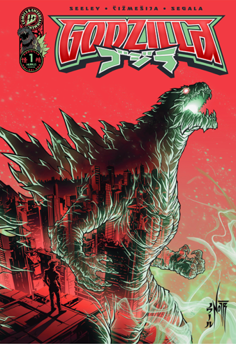Godzilla #1 2025 Maximum Noir Limited SDCC Exclusive Cover