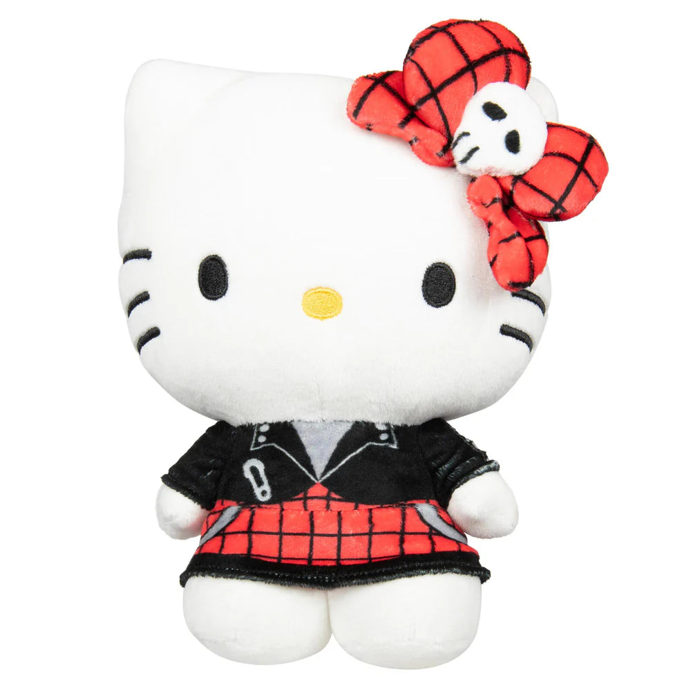 Hello Kitty and Friends Series 2 - Hello Kitty 8-Inch Red Punks Plush