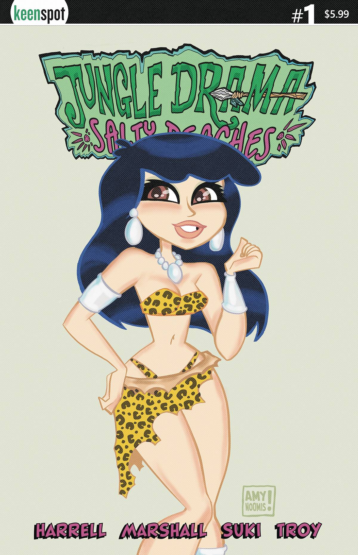 Jungle Drama Salty Beaches #1 Cover E Amy Noomis