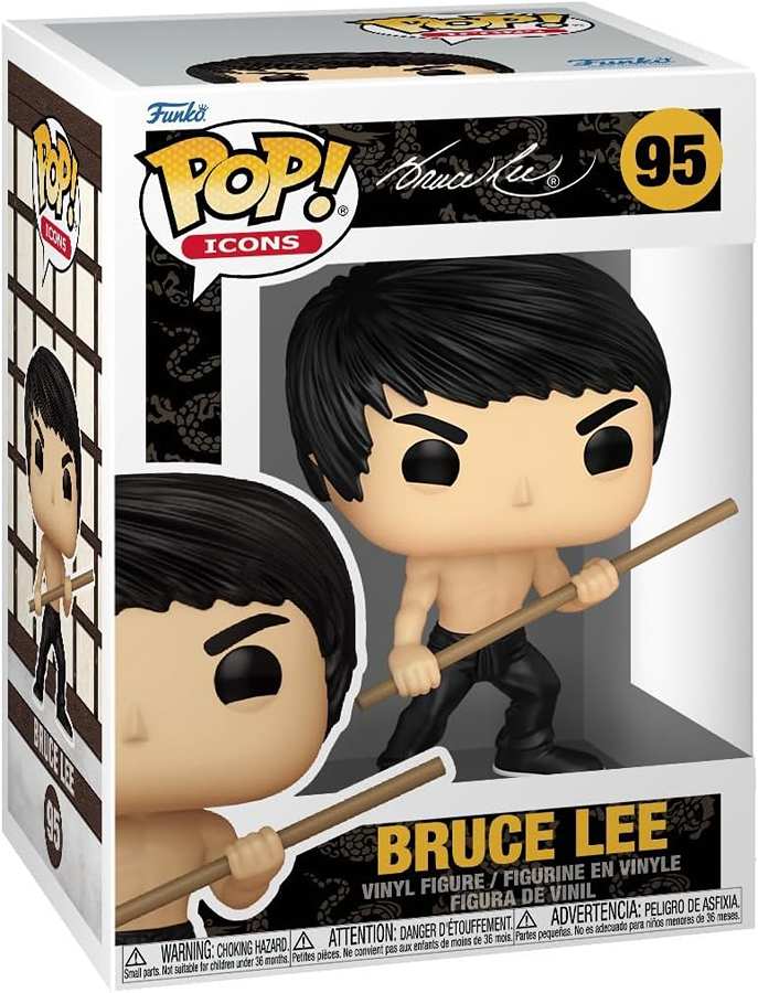 Pop! Icons: Bruce Lee (Dynamic) Vinyl Figure