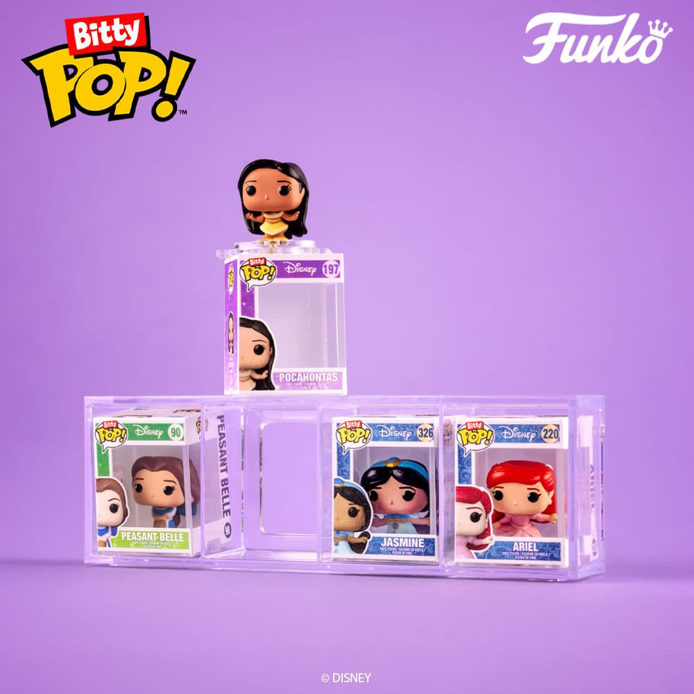 Bitty Pop! Disney Princess (Series 2) 4-Pack Vinyl Figure