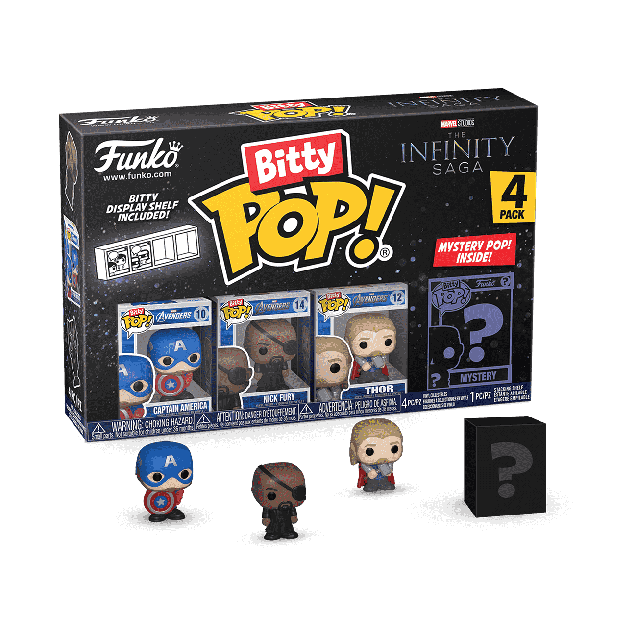 Bitty Pop! Marvel Infinity Saga (Series 1) 4-Pack Vinyl Figure