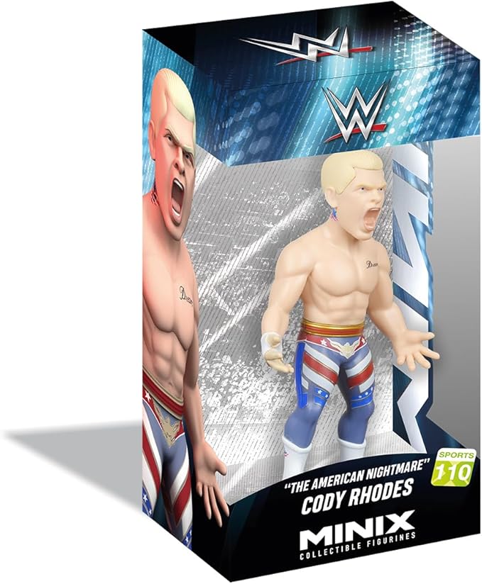 Minix: Sports #110 WWE “The American Nightmare” Cody Rhodes Collectible Figure