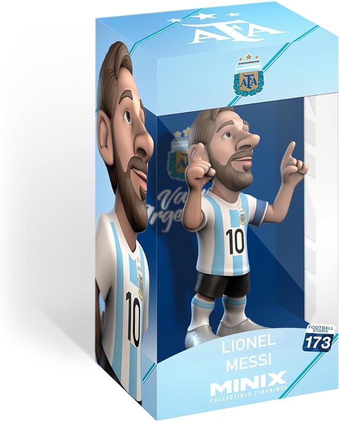 Minix: Football Stars #173 Argentina AFA Lionel Messi Collectible Figure
