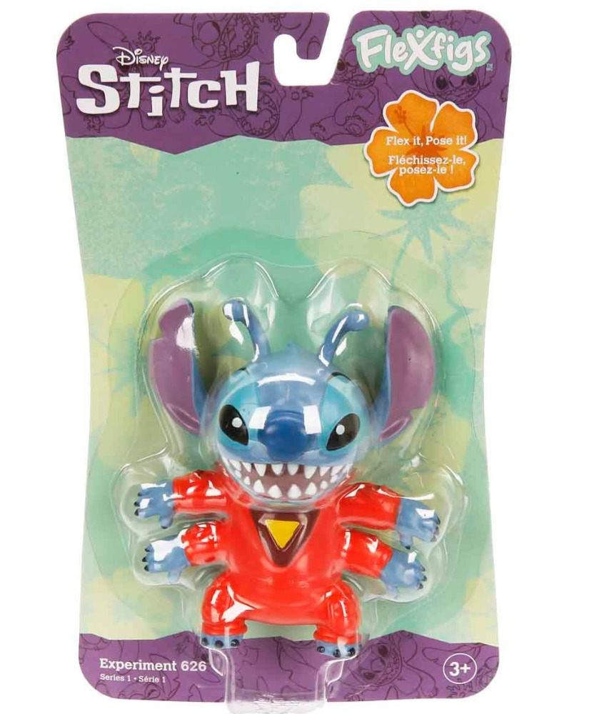 Flexfigs: Disney Lola and Stitch Experiment 626 Action Figure