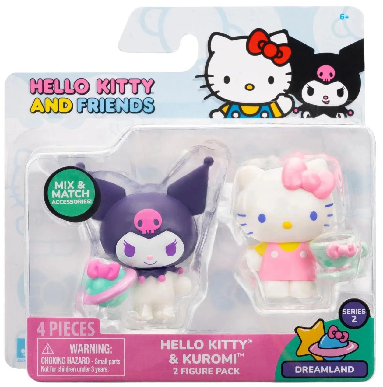 Hello Kitty and Friends 2-Figure Set (Series 2: Dreamland)