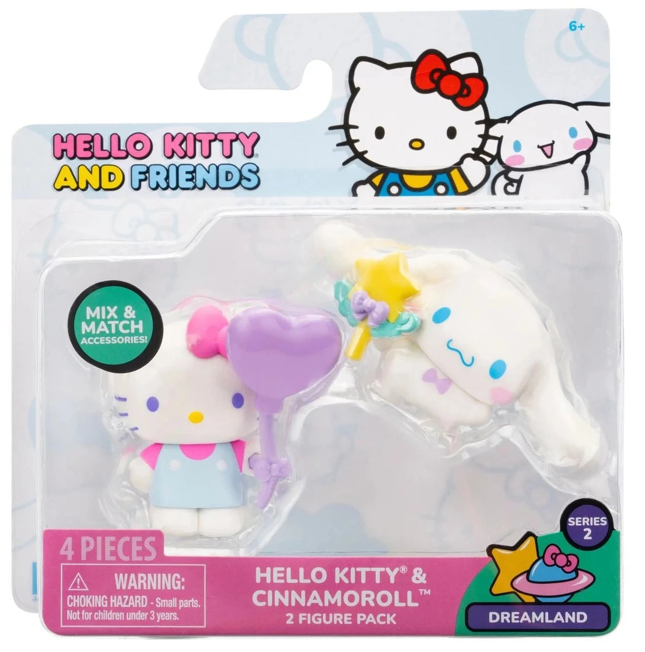 Hello Kitty and Friends 2-Figure Set (Series 2: Dreamland)