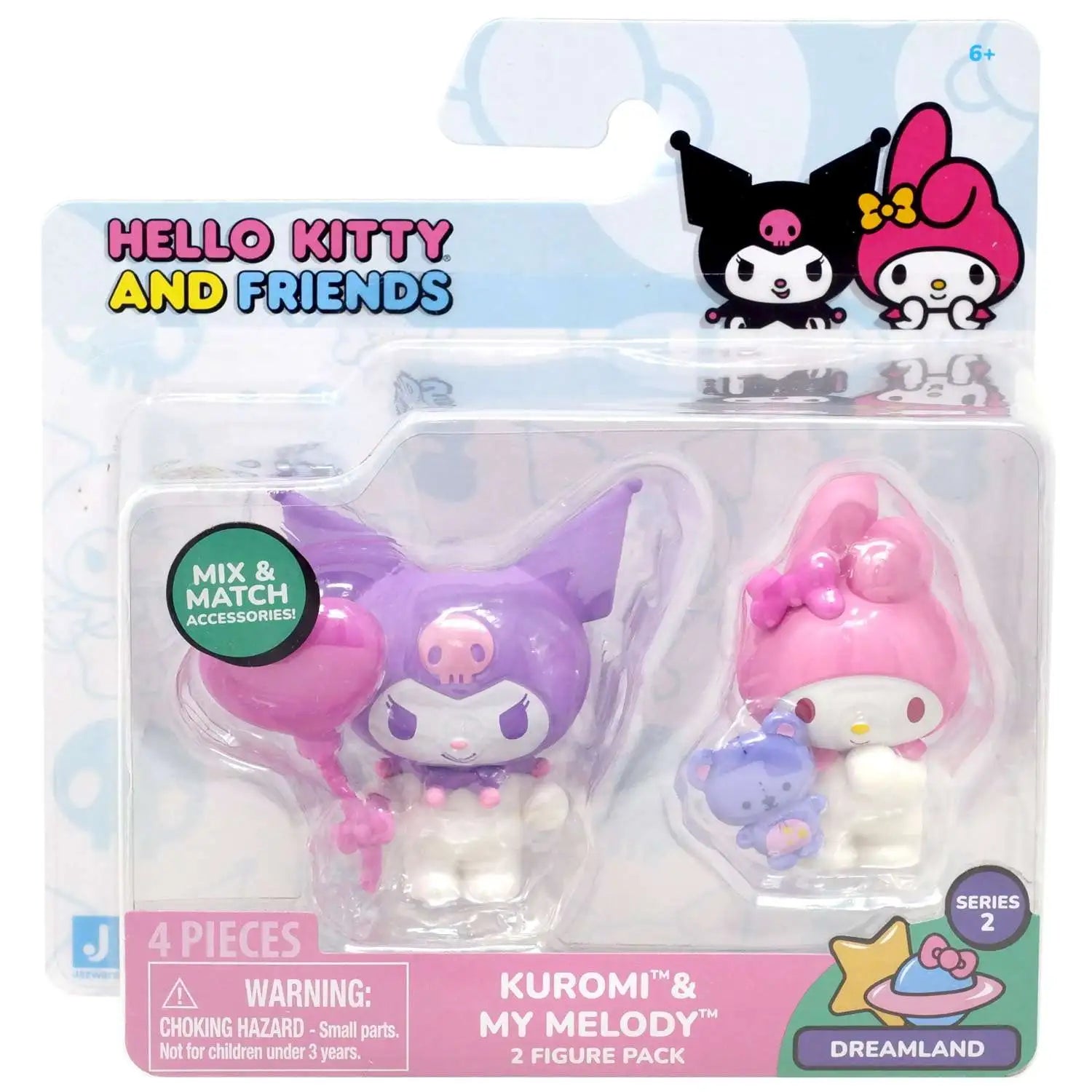 Hello Kitty and Friends 2-Figure Set (Series 2: Dreamland)