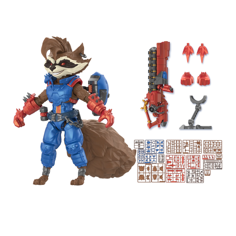 Blokees Marvel Rivals: Champion Class Rocket Raccoon