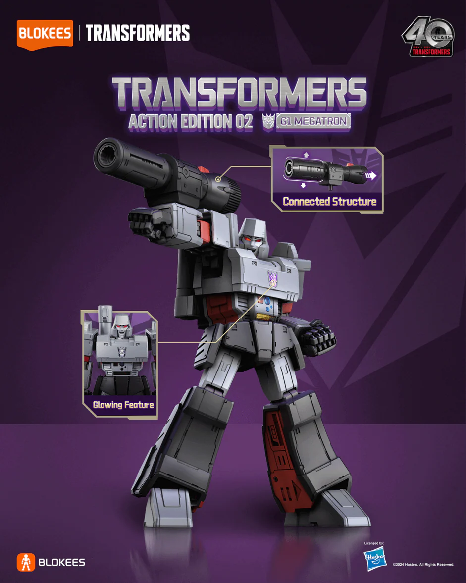 Blokees Transformers: Action Edition G1 Megatron