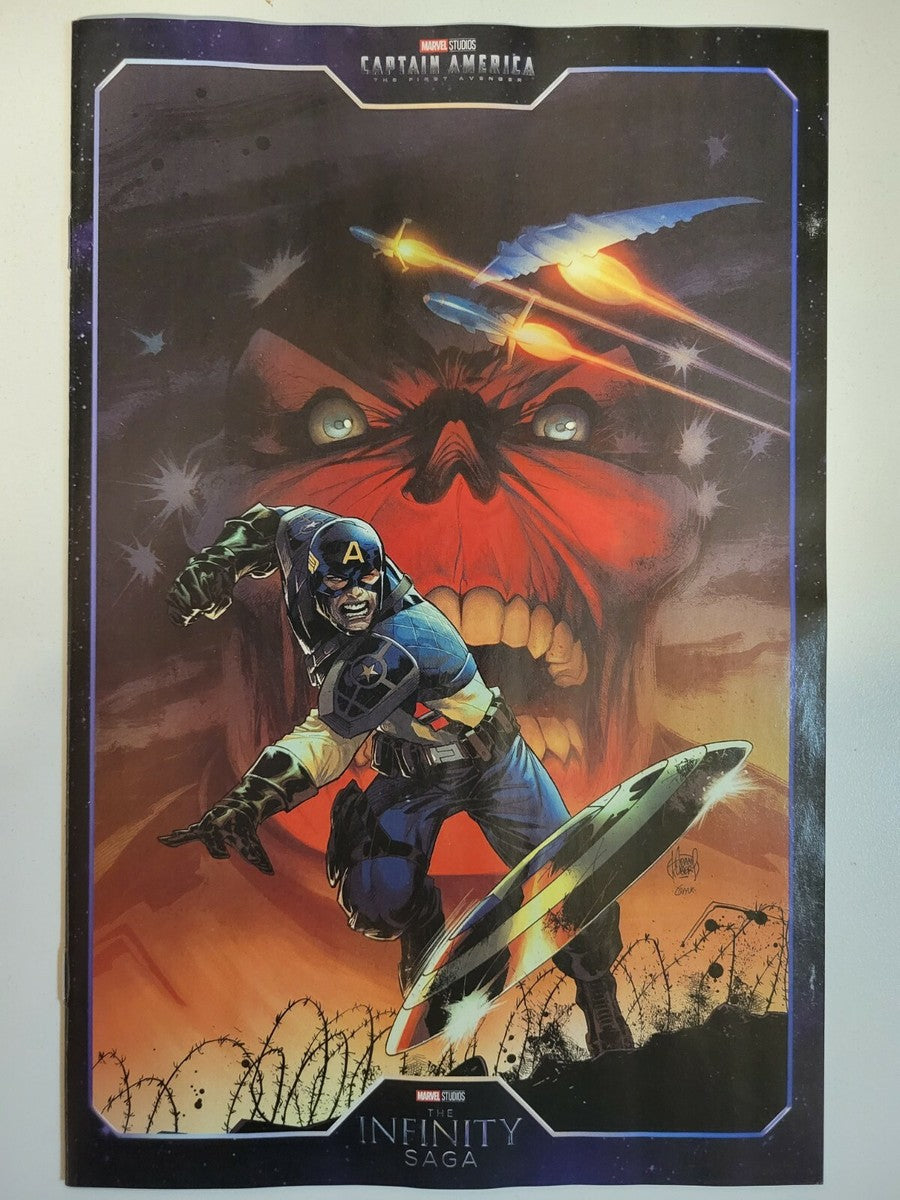 Captain America Iron Man #1 (Of 5) Kubert Infinity Saga Variant