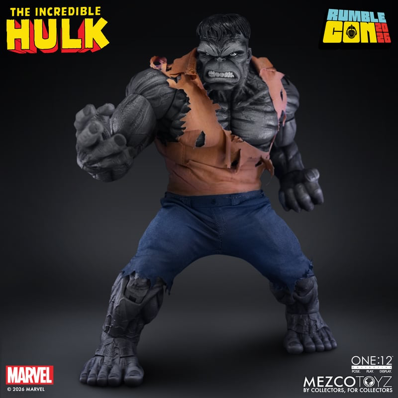 ONE:12 Collective - Incredible Hulk: First Appearance Gray Hulk Edition - NYCC Exclusive