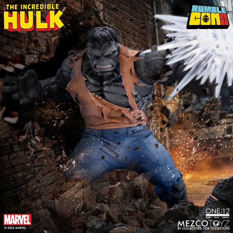 ONE:12 Collective - Incredible Hulk: First Appearance Gray Hulk Edition - NYCC Exclusive