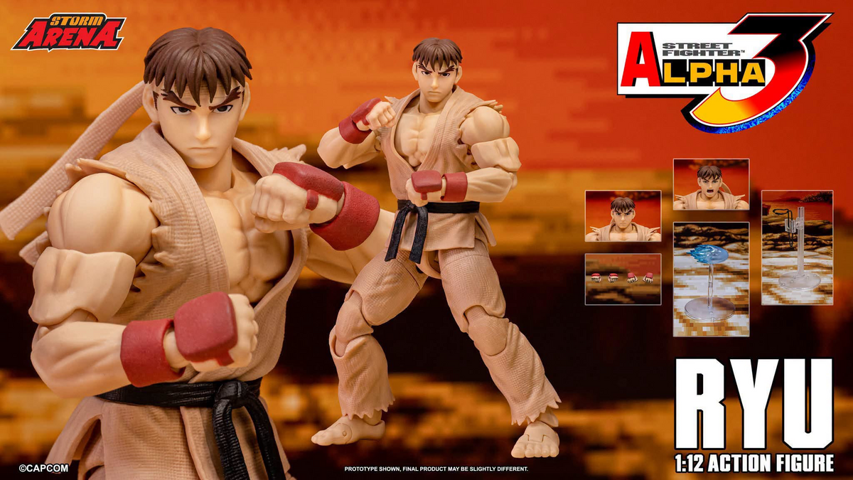 Storm Arena Capcom: Street Fighter Alpha 3 - Ryu (Brown) - NYCC Exclusive