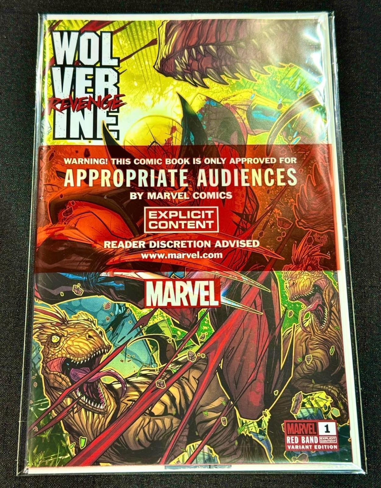 Wolverine The Revenge #1 Jonboy Meyers FanExpo Exclusive Red Band Variant