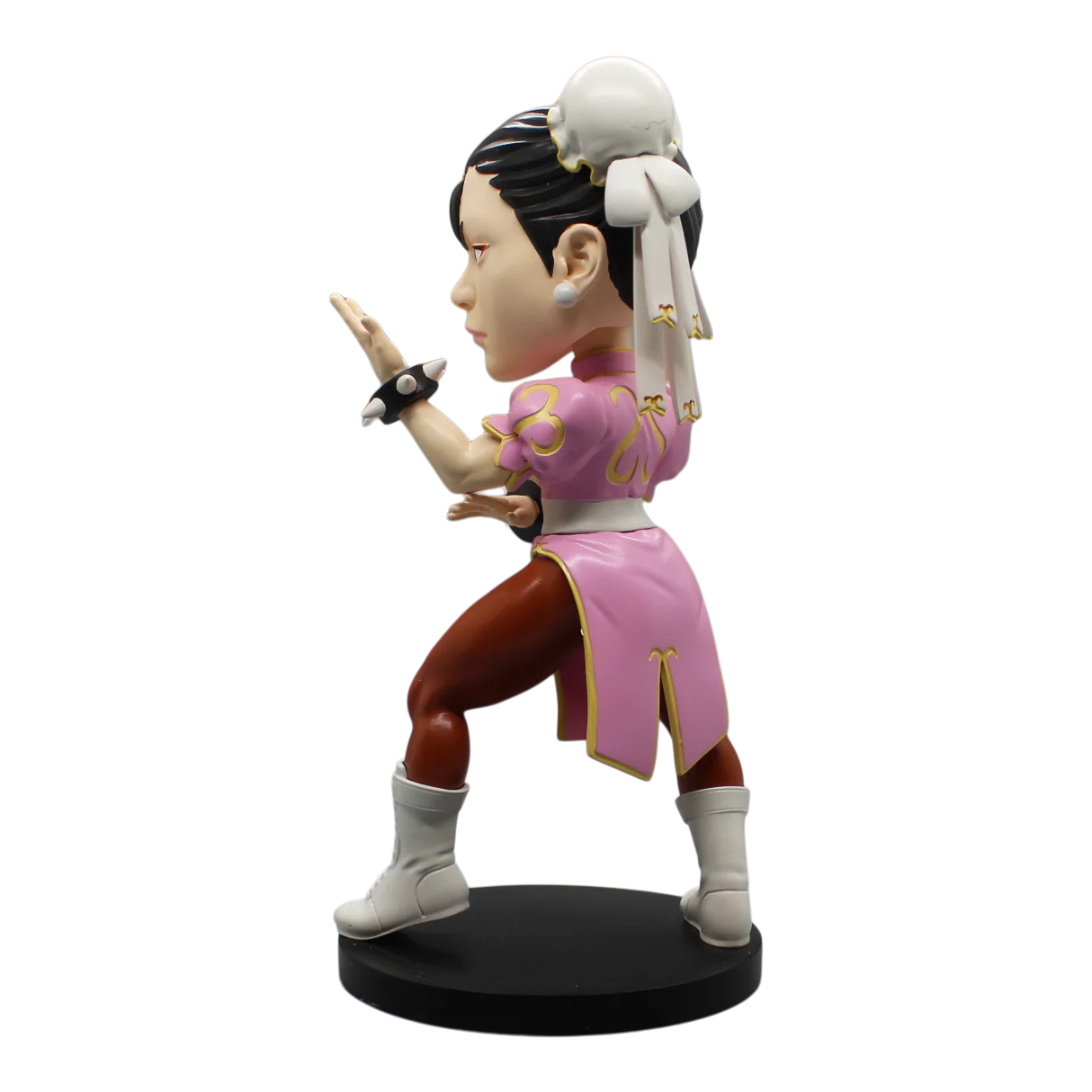 Street Fighter Chun Li Pink Variant Convention Exclusive Polystone Bobblehead