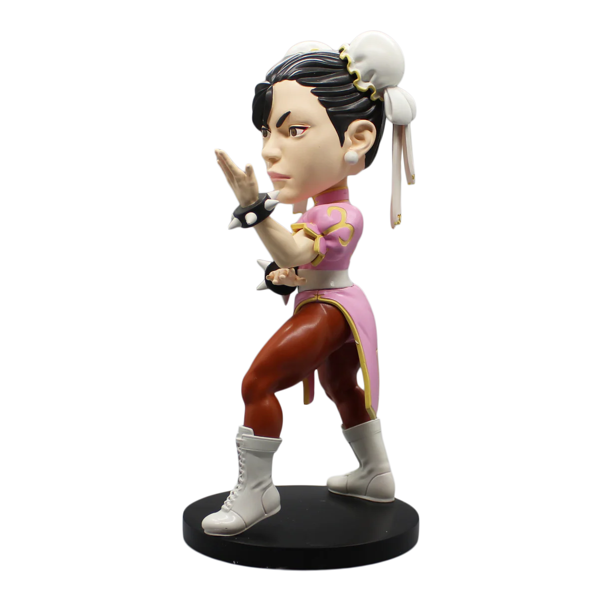 Street Fighter Chun Li Pink Variant Convention Exclusive Polystone Bobblehead