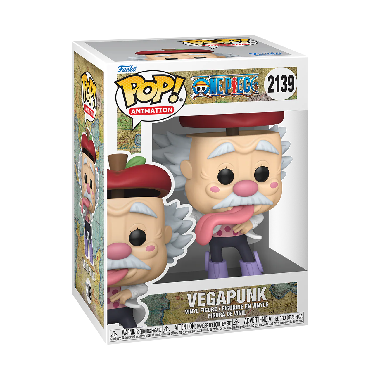 Pop Animation One Piece S11 Dr Vegapunk Figure