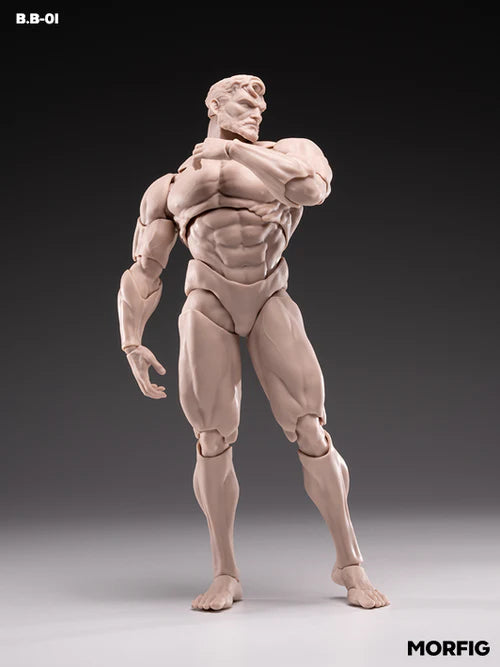 INART Male Body β - White - 1/12 Action Figure