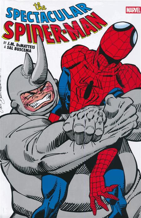 Spectacular Spider-Man By J.M. Dematteis & Sal Buscema Omnibus Hardcover Sal Buscema Cover [Direct Market Only]