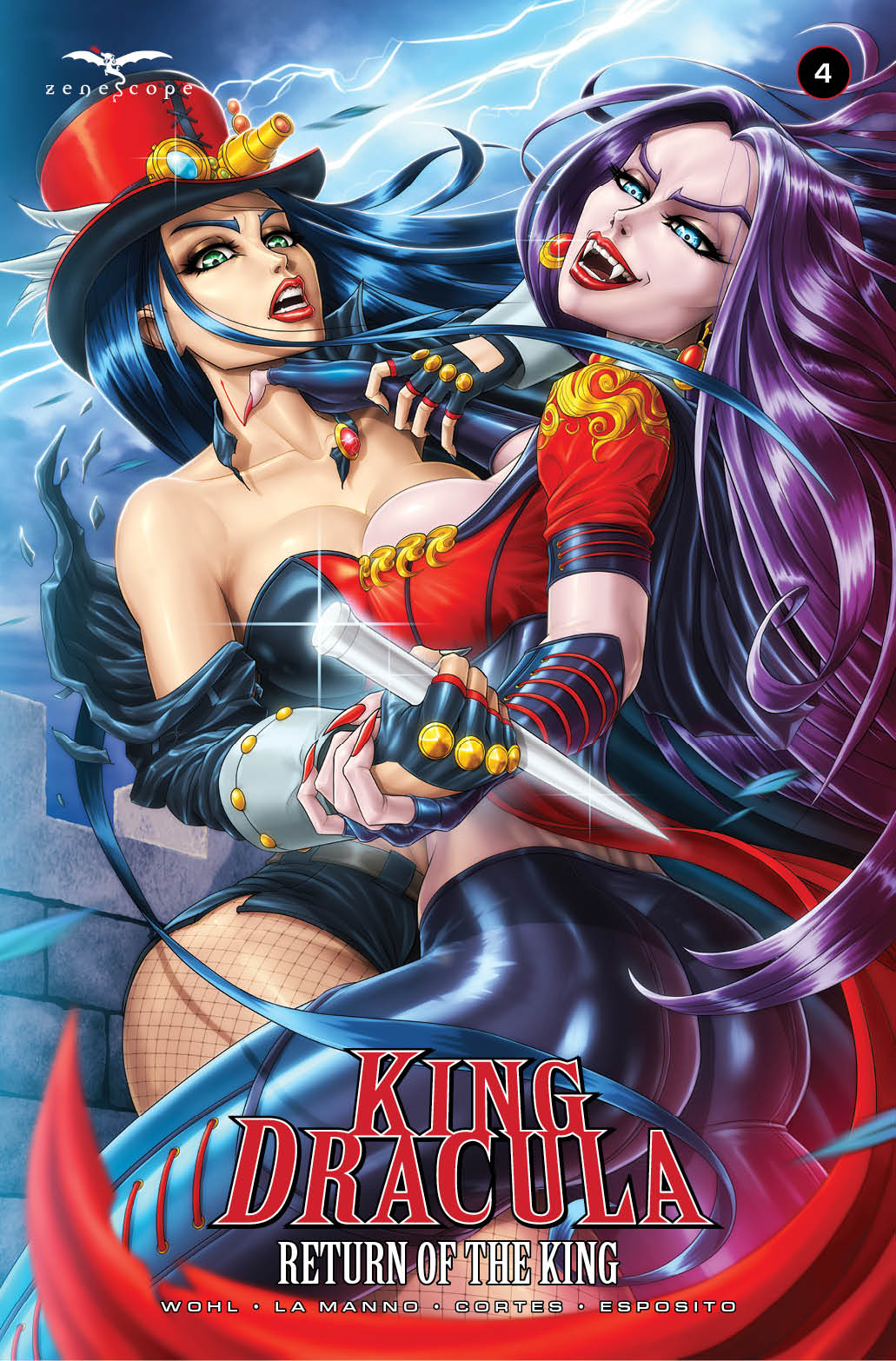 King Dracula #4 Cover B Cardigrade Variant