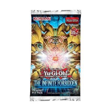 YUGIOH - THE INFINITE FORBIDDEN BOOSTER PACK - 1ST EDITION
