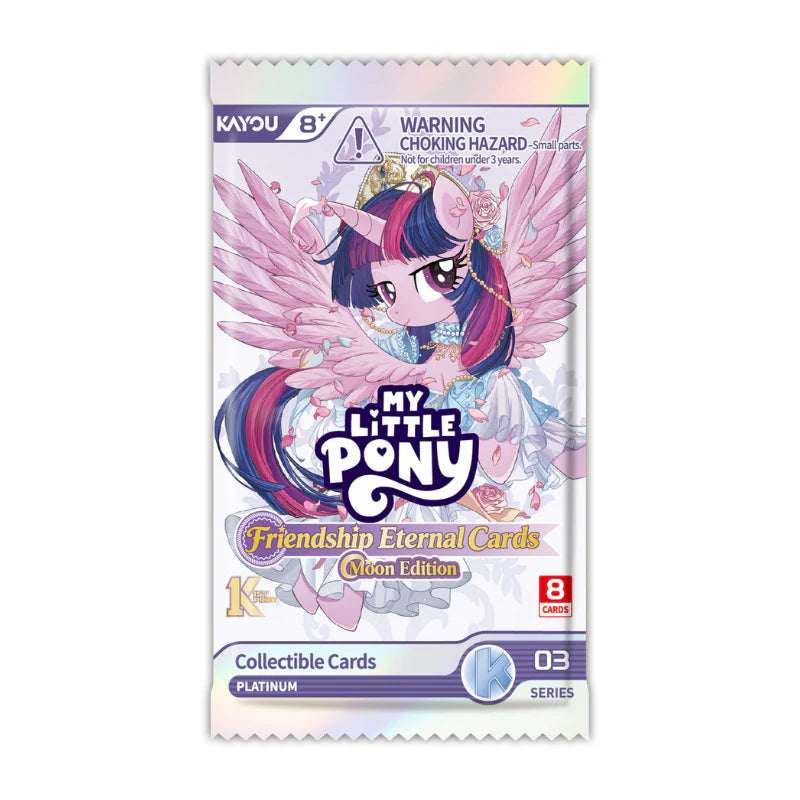 KAYOU My Little Pony Friendship Eternal Cards - Moon Edition English Series 3 Booster Pack