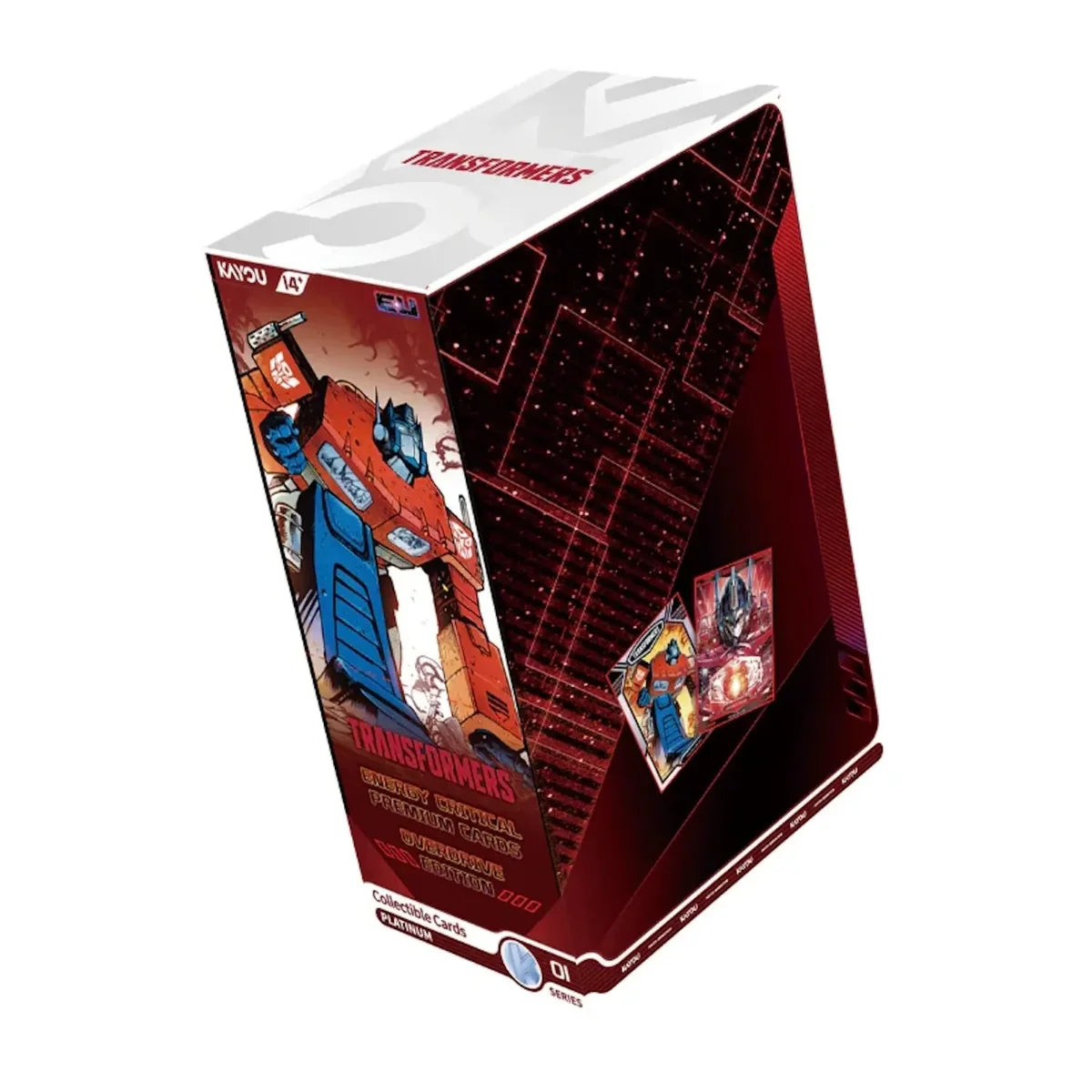 Kayou Transformers Energy Critical Premium Cards Overdrive Edition Series 1 Booster Box