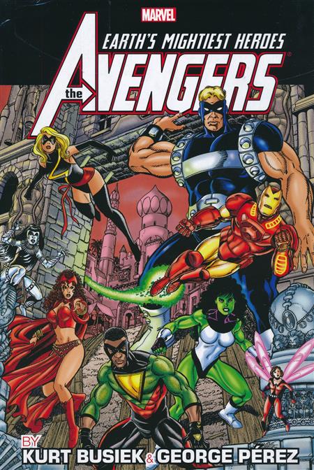 Avengers By Busiek & Perez Omnibus Volume 02 George Perez Time-Lost Cover [New Printing, Direct Market Only]