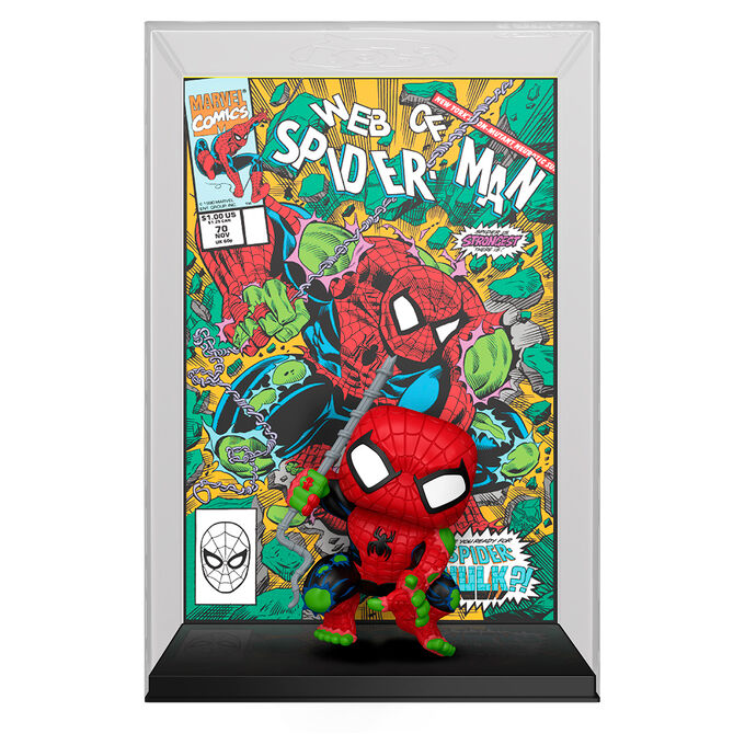 Pop! Comic Covers: Marvel Spider-Hulk with Web of Spider-Man Comic Cover Vinyl Figure