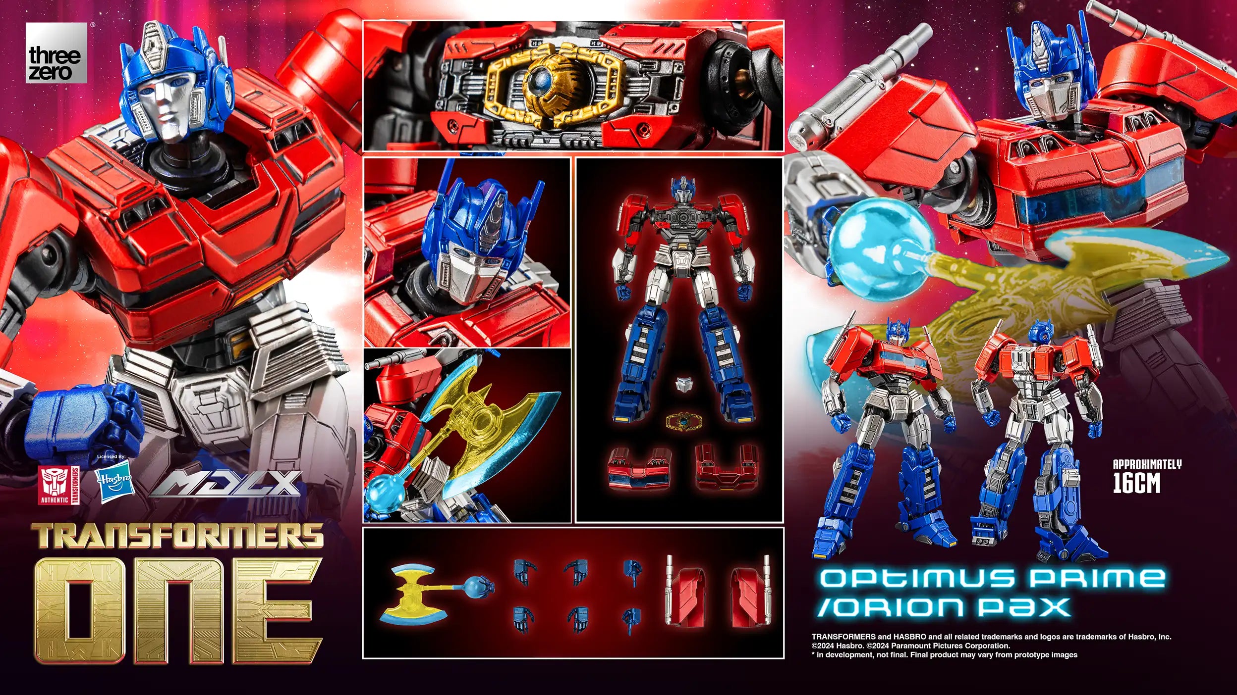 Transformers One MDLX Optimus Prime/Orion Pax