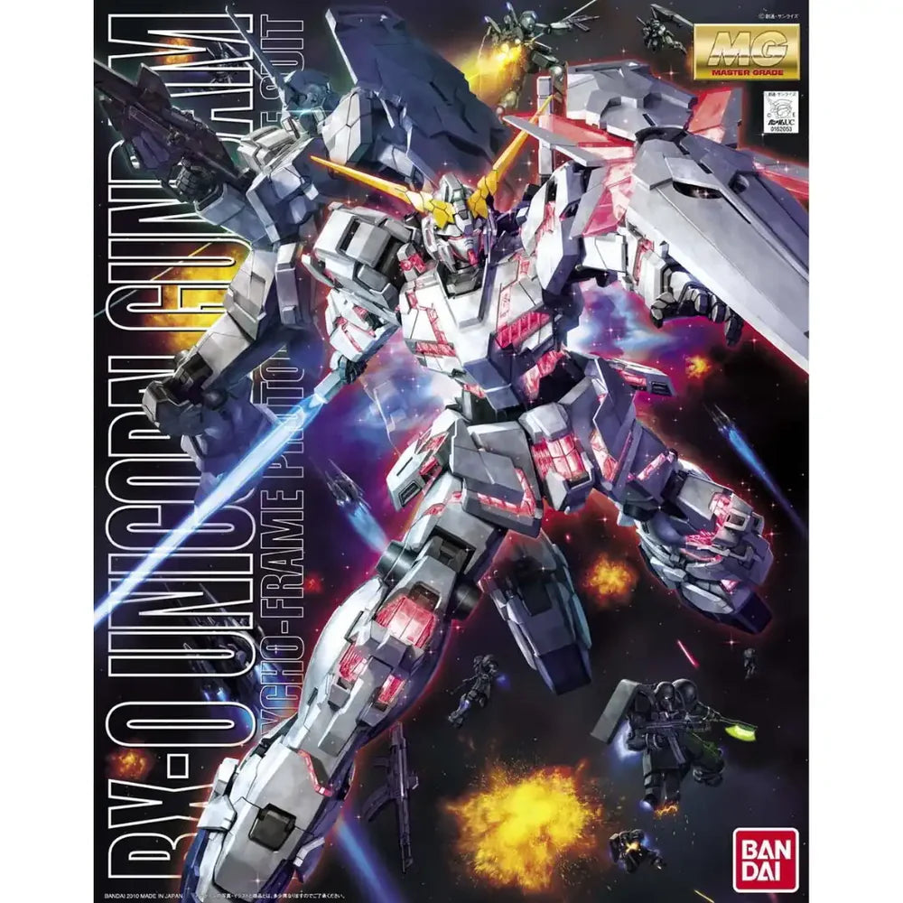 MG RX-0 UNICORN GUNDAM - FULL PSYCHO-FRAME PROTOTYPE MOBILE SUIT