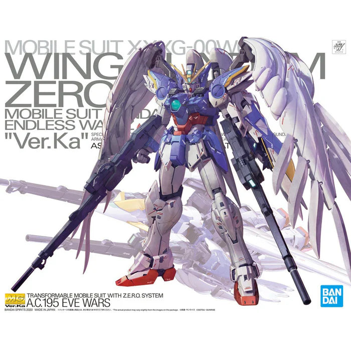 MG 1/100 WING GUNDAM ZERO EW Ver.Ka (DAMAGED BOX)