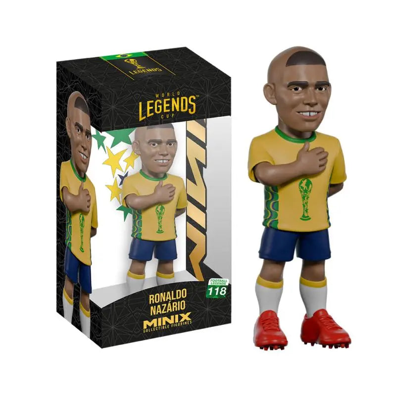 MINIX 12CM WORLD CUP LEGENDS BRAZIL RONALDO NAZARIO