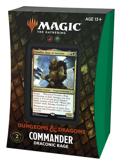 MTG - DUNGEONS & DRAGONS: ADVENTURES IN THE FORGOTTEN REALMS - COMMANDER DECKS