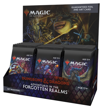 MTG - DUNGEONS & DRAGONS: ADVENTURES IN THE FORGOTTEN REALMS - ENGLISH SET BOOSTER BOX