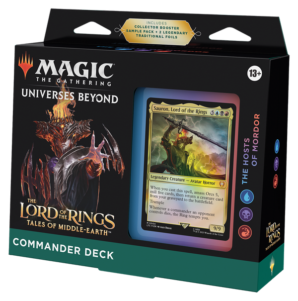 MTG - THE LORD OF THE RINGS: TALES OF MIDDLE-EARTH - COMMANDER DECK - THE HOSTS OF MORDOR (PRE-ORDER)