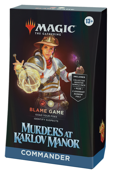 MTG - MURDERS AT KARLOV MANOR - COMMANDER DECKS