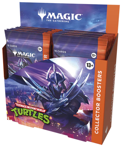 MTG - Universes Beyond: Teenage Mutant Ninja Turtles - Collector Booster Box (Pre-Order) (LIMIT 1 PER ADDRESS)