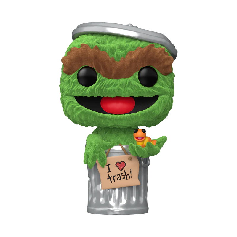 Pop TV Sesame street Oscar The Grouch Figure