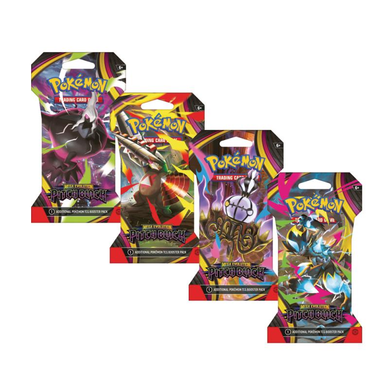 POKEMON ME05 PITCH BLACK BLISTER BOOSTER PACK (PRE-ORDER) (ORDER LIMIT 12 PER ADDRESS)