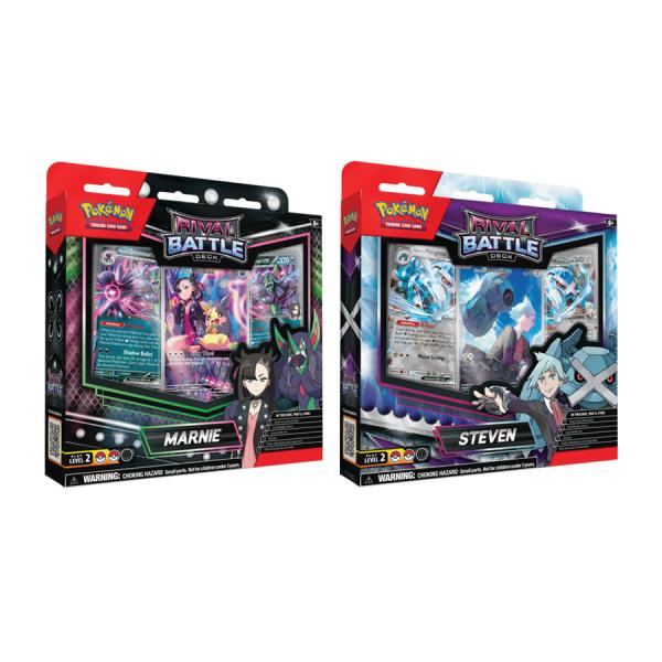 POKEMON RIVAL BATTLE DECKS MARNIE/STEVEN (PRE-ORDER)