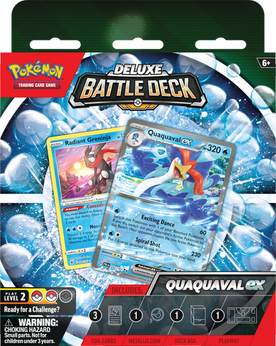 POKEMON - DELUXE BATTLE DECKS - QUAQUAVAL/MEOWSCARADA