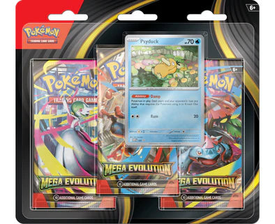 Pokemon - Mega Evolution - Base Set - 3 Pack Blisters