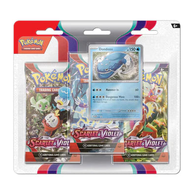 Pokemon - Scarlet and Violet - Base Set - 3 Pack Blisters