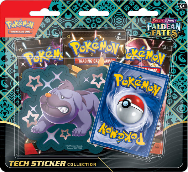 Pokemon Scarlet and Violet Paldean Fates Sticker Collection