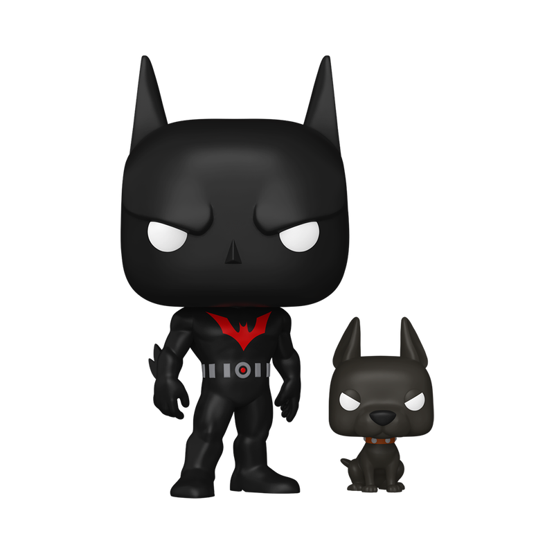 Pop! Heroes: Batman Beyond - Batman (Terry McGinnis) with Ace Vinyl Figure