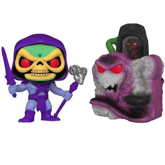 Pop! Town: Masters of the Universe Skeletor with Snake Mountain Vinyl Figure